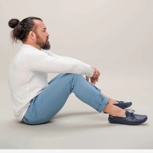 PEOPLE FOOTWEAR SENNA IN MARINER BLUE, SZ 10